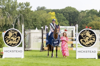 Georgia makes triumphant Hickstead return in SEIB Winter Novice Championship Final 